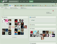 Tablet Screenshot of o9-art.deviantart.com