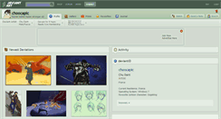 Desktop Screenshot of choocapic.deviantart.com
