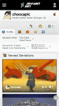 Mobile Screenshot of choocapic.deviantart.com