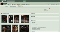 Desktop Screenshot of nikeeta.deviantart.com