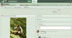Desktop Screenshot of mr-jesus.deviantart.com