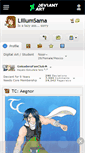 Mobile Screenshot of lillumsama.deviantart.com