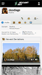 Mobile Screenshot of doodlage.deviantart.com