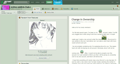 Desktop Screenshot of anime-addicts-club.deviantart.com