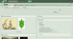 Desktop Screenshot of divane.deviantart.com