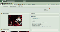 Desktop Screenshot of oxx-madhatter-xxo.deviantart.com