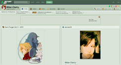 Desktop Screenshot of bitter-cherry.deviantart.com