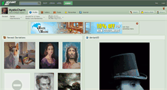 Desktop Screenshot of mysticcharm.deviantart.com