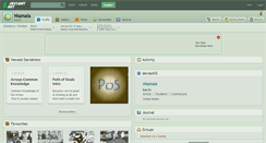 Desktop Screenshot of niamaia.deviantart.com