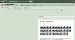 Desktop Screenshot of crystalrosemoon.deviantart.com