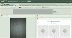 Desktop Screenshot of gun-caster.deviantart.com