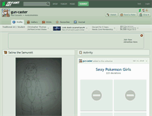 Tablet Screenshot of gun-caster.deviantart.com