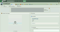 Desktop Screenshot of emalaithsnape.deviantart.com