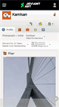 Mobile Screenshot of kamisan.deviantart.com