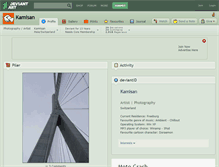 Tablet Screenshot of kamisan.deviantart.com