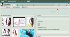 Desktop Screenshot of emmoudion.deviantart.com