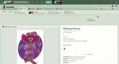 Desktop Screenshot of buuwho.deviantart.com