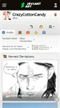 Mobile Screenshot of crazycottoncandy.deviantart.com