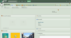 Desktop Screenshot of laurel-cure.deviantart.com