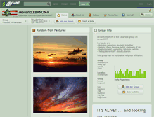 Tablet Screenshot of deviantlebanon.deviantart.com
