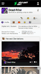 Mobile Screenshot of dead-r0se.deviantart.com
