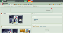 Desktop Screenshot of hilary310.deviantart.com
