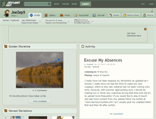 Tablet Screenshot of joezep5.deviantart.com