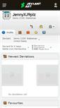Mobile Screenshot of jennyxj9plz.deviantart.com