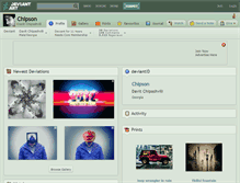 Tablet Screenshot of chipson.deviantart.com