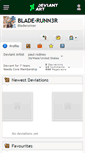 Mobile Screenshot of blade-runn3r.deviantart.com
