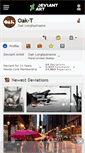 Mobile Screenshot of oak-t.deviantart.com