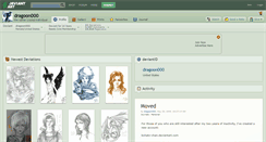 Desktop Screenshot of dragoon000.deviantart.com