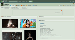 Desktop Screenshot of designg.deviantart.com