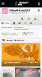 Mobile Screenshot of mitsuki-kunoichi.deviantart.com