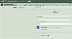 Desktop Screenshot of darkblazingmoon.deviantart.com
