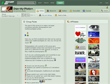 Tablet Screenshot of draw-my-photo.deviantart.com