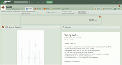 Desktop Screenshot of koboii.deviantart.com