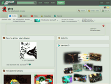 Tablet Screenshot of gtva.deviantart.com