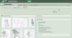 Desktop Screenshot of fatchamyleon.deviantart.com