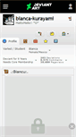 Mobile Screenshot of bianca-kurayami.deviantart.com