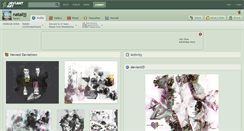 Desktop Screenshot of natalijj.deviantart.com