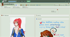 Desktop Screenshot of concealedshadows.deviantart.com