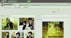 Desktop Screenshot of ansemsreport17.deviantart.com