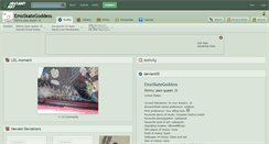 Desktop Screenshot of emoskategoddess.deviantart.com