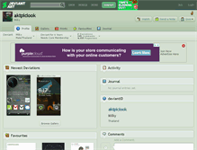 Tablet Screenshot of aktpiciook.deviantart.com