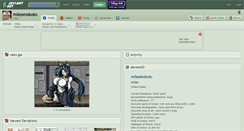 Desktop Screenshot of milesmokoto.deviantart.com