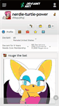Mobile Screenshot of nerdle-turtle-power.deviantart.com