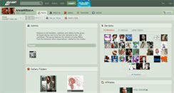 Desktop Screenshot of annamilton.deviantart.com