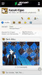 Mobile Screenshot of kazuki-egao.deviantart.com
