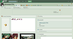 Desktop Screenshot of chibivampire7596.deviantart.com